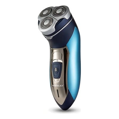 Winco Afeitadora Recargable Inalambrica Winco W812 Lavable En Agua Color Azul Marino Azul/dorado