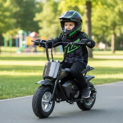 Savage Mini Moto Eléctrica Infantil Niños Niña 300w Freno A Disco