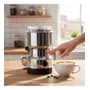 Simbazar Molinillo Eléctrico De Café Pimienta Granos Plateado