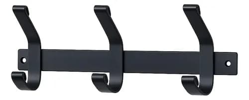 Decorar Con Hierro Perchero Pared Hierro Industrial Organizador 4 Ganchos Color Negro