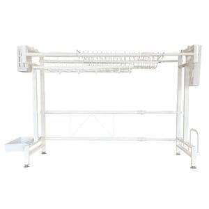 Nictom Escurridor Secaplatos Extensible Sobre Bacha 2 Niveles Rack Organizador Cubiertero 92cm Nictom EP09 