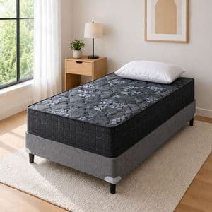 Ayfa Sommier Ayfa 1 1/2 Plaza Comfort Plus 100x190 130kg Alta Densidad