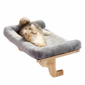 Waggs Cama Colgante Gatos Waggs Hamaca Madera Reforzada y Metal
