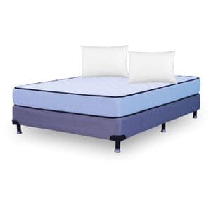 Koala Conjunto Colchón y Sommier Koala Sensaciones S23 Full con Dos Almohadas