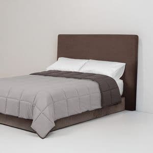 Cdi Acolchado CDI Báltico King Size Reversible Gris Claro / Gris Oscuro