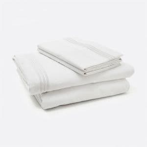 Blankery Home Sábanas Full Blanc Platinum Twin Blancas