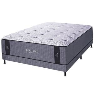 King Koil Colchón de resortes King Koil Lexington de 2 plazas 140x190 cm con SOMMIER DE REGALO