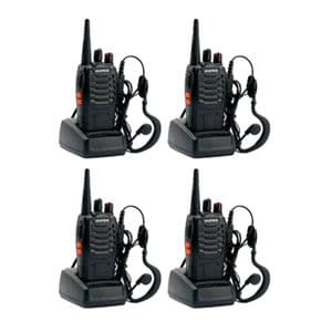 Baofeng Kit X4 Radios Movil Handy Baofeng Bf-888s Antena Vhf Uhf 16 Canales