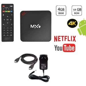 Generic Tv Box Convertidor a smart tv android entretenimiento 4k 4gb ram 64gb rom