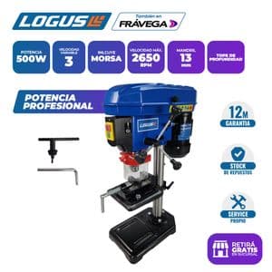 Logus Taladro De Banco Eléctrico Logus Tbl-5005 500w Incluye Morsa