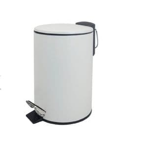 Hogar Actual Cesto Residuos Tacho Basura Acero Pedal 12 Lts Hogar Actual