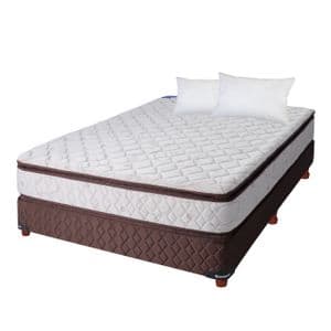Estelar Sommier ZIN Estelar 140x190 Hotelero Firm + 2 Almohadas De Regalo