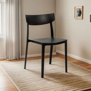 Unican Silla Interior/ Exterior Por Unidad Color Negro