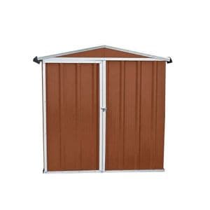 Don Acero Armario Deposito Galpon de jardin 2x2x2 Calibre 28 Pardo Don Acero