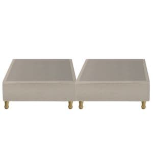 Ayfa Base de Sommier Super Queen 2 Piezas 160x200 OG Eco Cuero