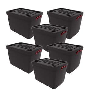 Garden Life Set de 6 Contenedores Heavy Box 95 Lts