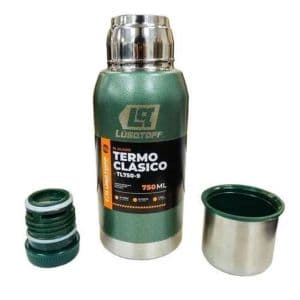 Lusqtoff Termo Acero Inoxidable Lusqtoff 750 Ml Frio Calor 20hs Rex