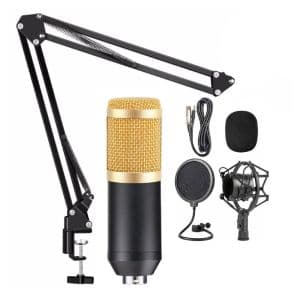 Suono Microfono Kit Streaming Brazo Articulado Alta Fidelidad