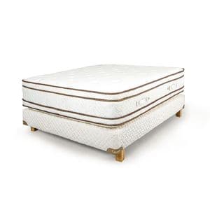 Cannon Conjunto Sommier Resorte + Sublime EuroPillow 2 plazas 190cmx140cm