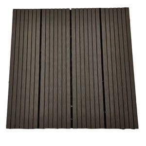 Starway Caja de baldosas Deck Wpc Pvc Encastrable Exterior Colores X M2