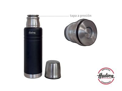 Hudson Termo Acero Inoxidable Color Negro De 750ml Hudson Negro