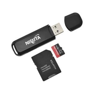 Nisuta Lectograbador de memorias SD y mini SD USB 3.0 NISUTA - NSCR10