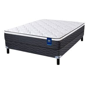 Serta Colchón de resortes Serta Monett Pocket de 2 plazas 150x190 cm con SOMMIER DE REGALO