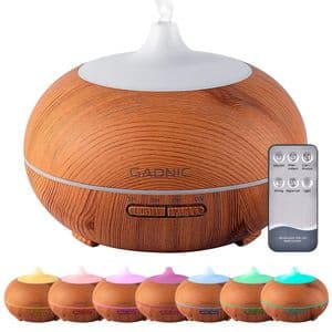 Gadnic Difusor Gadnic Plus Humidificador Ultrasónico 300ml 20hs 7 Colores