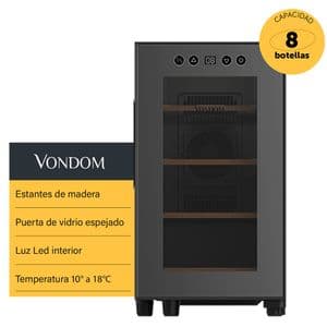 Vondom Cava Vondom 8 Botellas T8 Negra