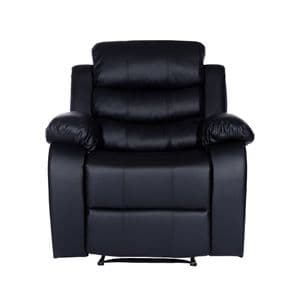 Midtown Sillón Sofá Reclinable 1 Cuerpo Beverly Negro