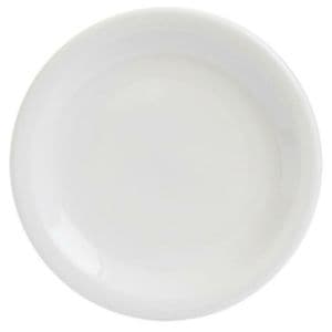 Kremer Platos Playo 25cm Porcelana Blanca X12 Kremer Cc