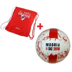 Sorma Pelota de Fútbol Nro. 5 + Bolsa Deportiva de Regalo