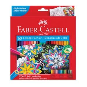 Faber Castell Set de Lápices de Colores Faber Castell Ecolapiz X60