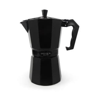 Otten Cafetera Italiana Otten Negra 300 ml