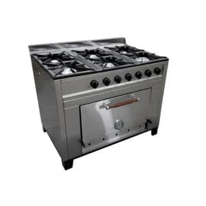 Enrique Garcia Cocina Industrial Eg 6 H 108 Cm Acero Inox H. Piz. L.pesada