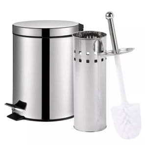 Nictom Set Tacho de Basura 3lts con Escobilla Nictom