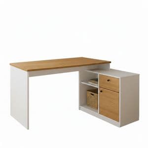 Diaz Home Escritorio Centro Estant Milan Blanco Paraiso Ancho 168cm