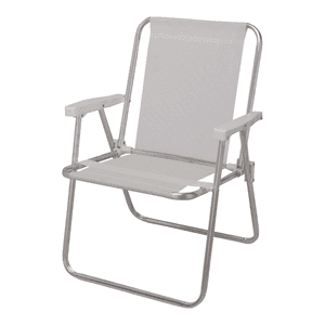 Mor Reposera Mor Plegable Aluminio Sannet 2276 Blanco