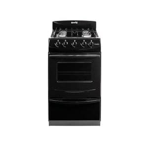 Escorial Cocina Escorial Candor S2 Black Gas Natural Con Visor Fácil Limpieza