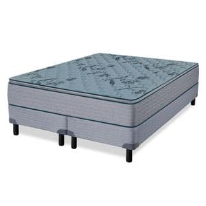 Zafiro Sommier y colchón de Resortes Queen Size Zafiro Imori 160x200