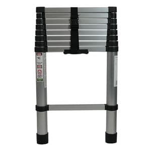 Groen Escalera Telescópica Aluminio Extensible 9 Escalones 2,6m