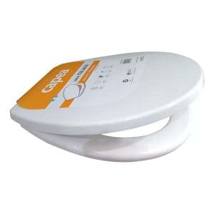 Hape ASIENTO TAPA INODORO CAPEA ITALIANA ORIGINAL BLANCO PVC P