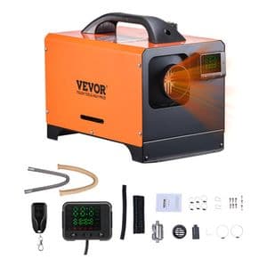 Vevor Calentador De Aire Diesel Vevor 8 Kw Dc 12-24v Con Control R Color