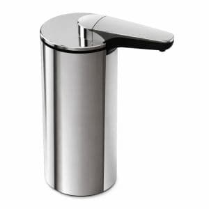 Microfast Dispenser De Jabón Con Sensor Automático Aluminio Plateado