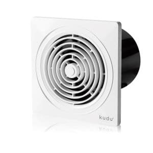 Kudu Extractor De Aire Baño Cocina Blanco 6" /150mm Kudu