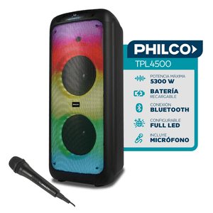 Philco Sistema de Sonido Philco 94TPL4500 Negro