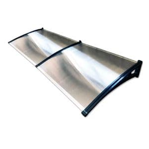 Shopfer Alero De Policarbonato 240x70 Cm Cristal