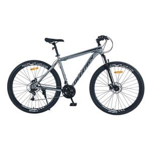 Overtech Bicicleta Mtb Overtech Q5 R29, 21V Con suspensión, Gris/Negro M
