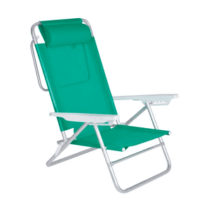 Mor Silla Reclinable de Aluminio Con Almohadilla Anis Mor