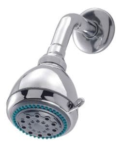 Peirano Flor De Ducha 3 Funciones Con Brazo Peirano A813 Cromado